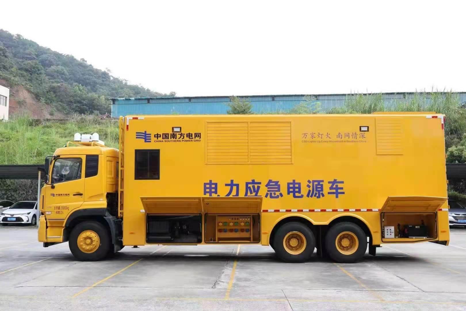 鄂温克安康大型柴油发电机发电车UPS电源出租租赁